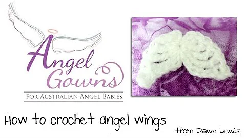 Learn to Crochet Angel Wings