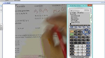 How to Find the Five Number Summary on a TI 83 or TI 84