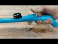 An easy way to make a powerful slingshot from PVC pipe. - วิธีทำหนังสติ๊กแบบง่ายๆที่บ้าน