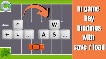custom in game keybindings with save and load functions (Construct 3 tutorial)