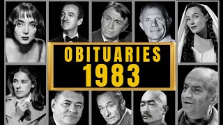 Famous Hollywood Celebrities We've Lost in 1983 - Obituary in 1983 - EP1