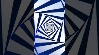 🌀 Endless Blue Spiral Tunnel #animation #tv #focusbackground