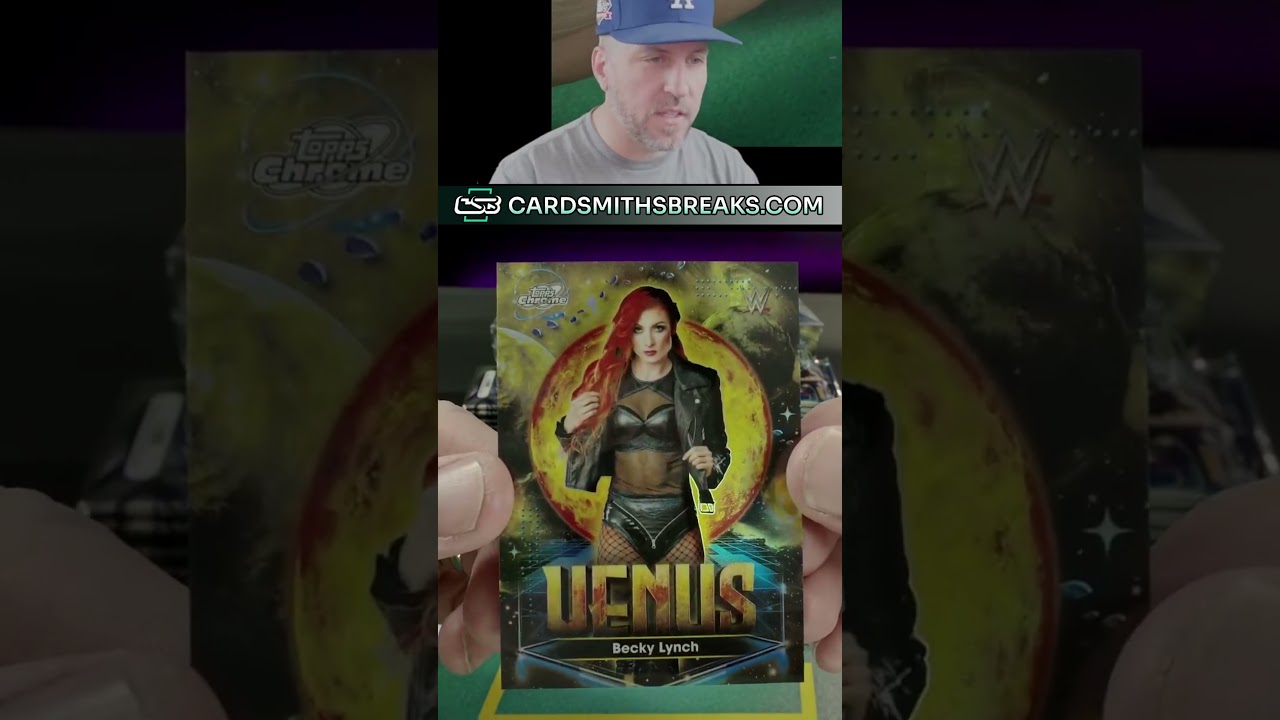 26 Topps WWE Becky Lynch Planetary Pursuit Venus #tradingcards #thehobby #topps #wwe #raw #smackdown