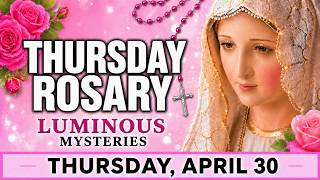 TODAY HOLY ROSARY: THURSDAY, APRIL 30, 2026 - THE HOLY ROSARY THURSDAY