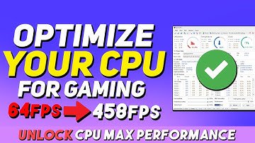 How To OPTIMIZE Your CPU/Processor For Gaming & Performance in 2024 - BOOST FPS & FIX Stutters ✅