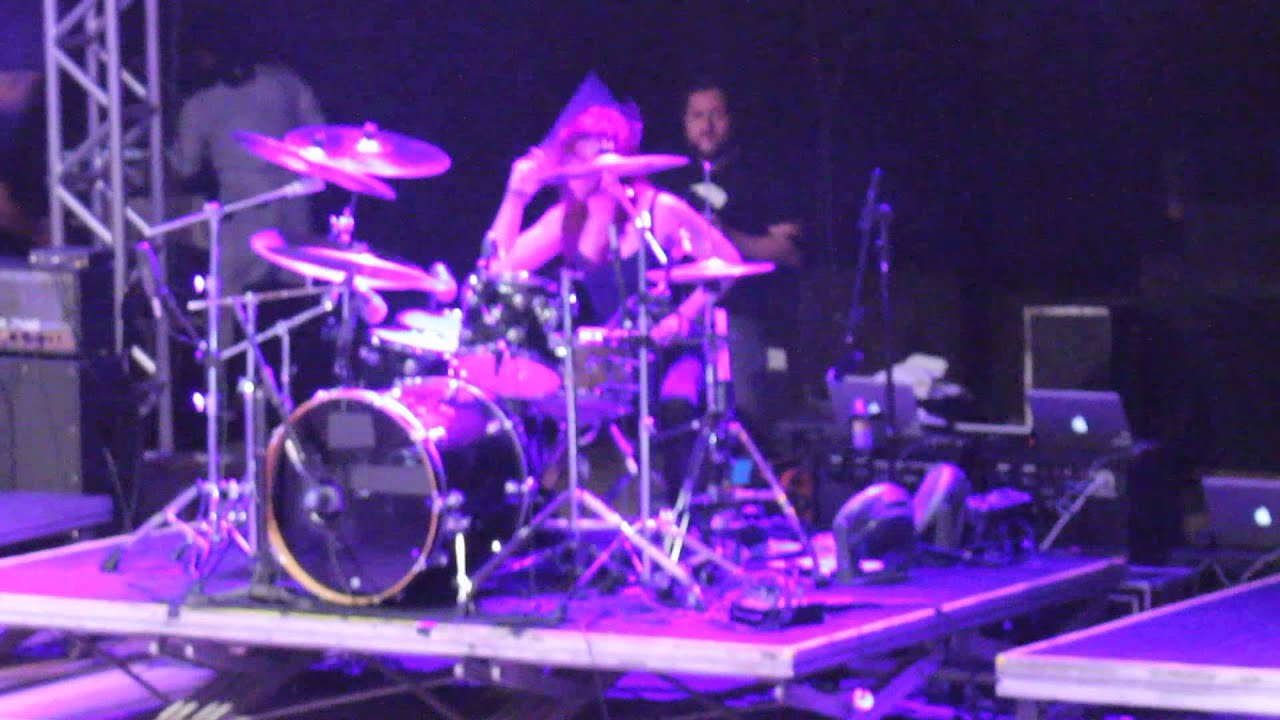 Skillet Solo Drummer Jen Ledger Drums YouTube