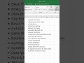 IMPORTANT EXCEL TOPICS STEP STEP ROADMAP