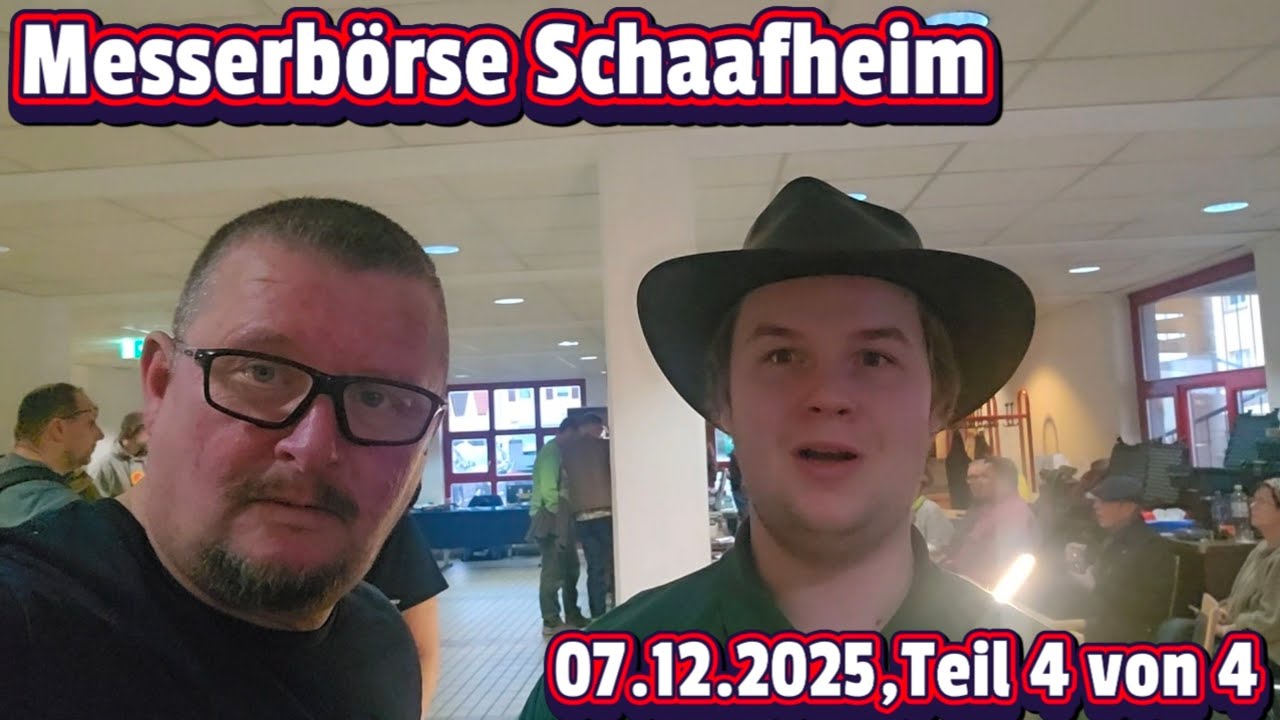 🇩🇪 MESSERBÖRSE SCHAAFHEIM, 7.12.2025, TEIL 4/4  ➡️ KNIFEPORN 