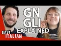 How to Pronounce GLI and GN in Italian | Easy Italian 66