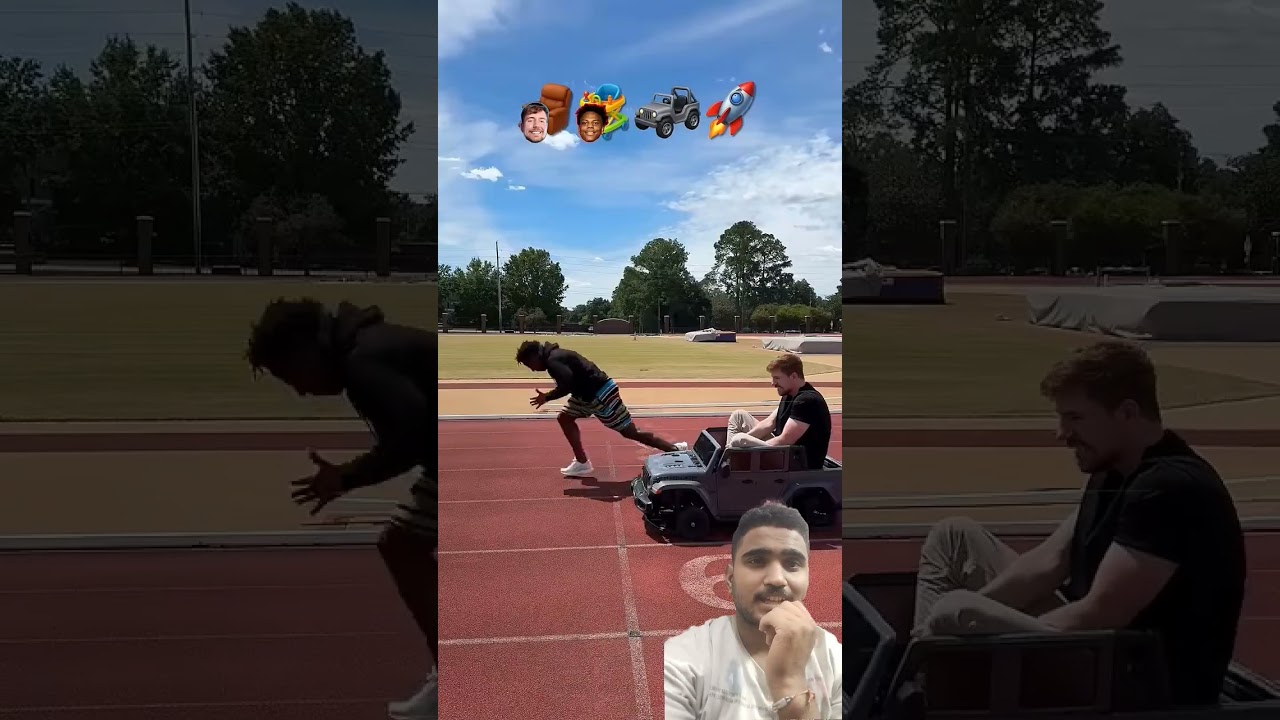 I Raced IShowSpeed mrbeast 