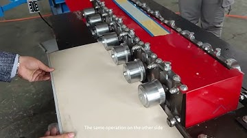 Edge folding machine Emma