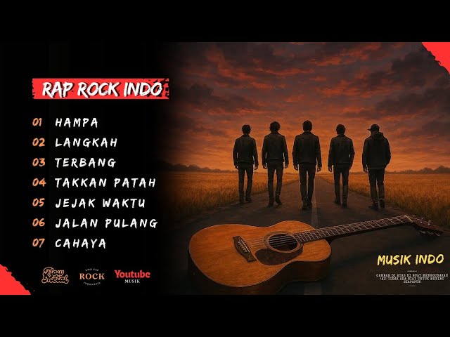 SLOW RAP ROCK INDO TERBARU 2025 🎧 || Lagu Rap Rock Akustik Indonesia