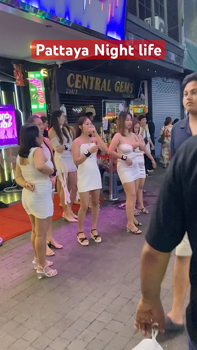 This is Pattaya walking street 🇹🇭 #life #pataya #shortsvideo