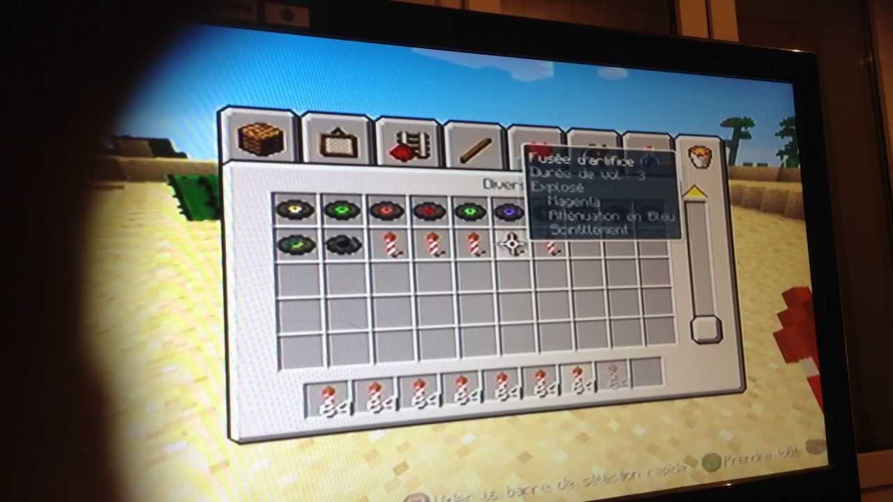 Comment faire des feu d'artifice automatique sur minecraft - YouTube