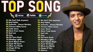 Bruno Mars, Adele, The Weeknd, Maroon 5, Miley Cyrus, Ed Sheeran, Selena Gomez Best Pop Music 2024