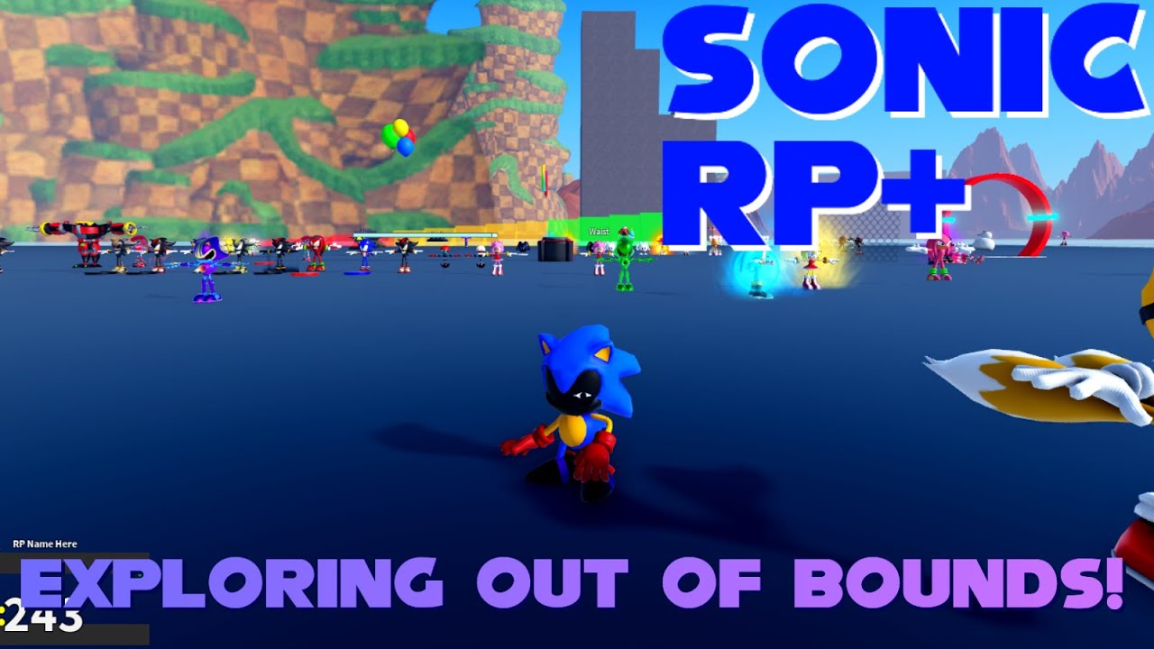 Exploring out of bounds in Sonic RP+ - YouTube