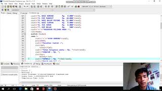 Program C++ (Kasir Restoran)