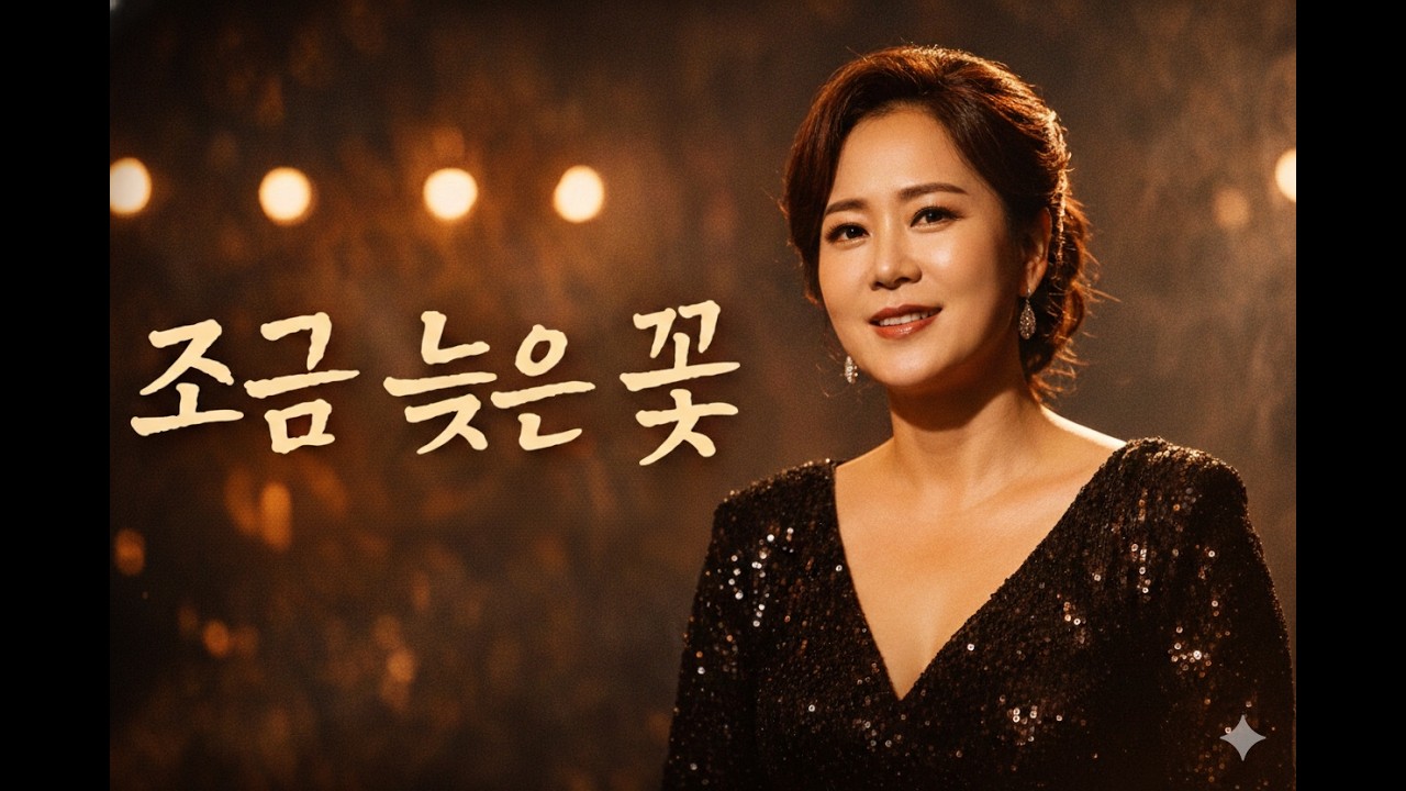 조금 늦은 꽃  l 지금이라도 괜찮은 인생 트로트