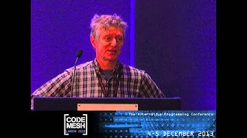Tech Mesh 2012 - 183 Years of Programming - Mike Williams, Robert Virding, Joe Armstrong