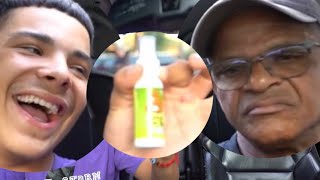 FART SPRAY PRANK ON MY GRANDPA PT 2 (HILARIOUS)