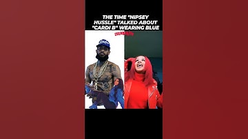 nipsey hussle Cardi B Red Blue Convo #sheababytv #news