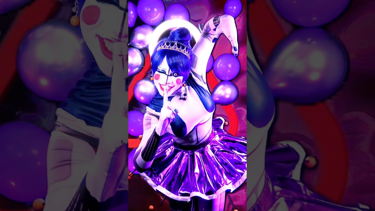 Ballora spotted you😳… Run. 🏃‍♀️ #sachi_hime96 #princesssachiko #balloracosplay #fnafcosplay