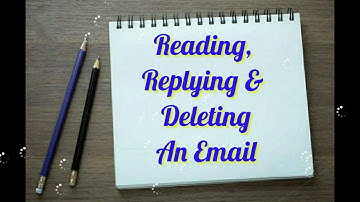 Class 6 II CHAPTER-8 II READING, REPLYING & DELETING AN EMAIL