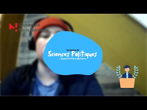 La licence Sciences Politiques (Université Paris Nanterre)