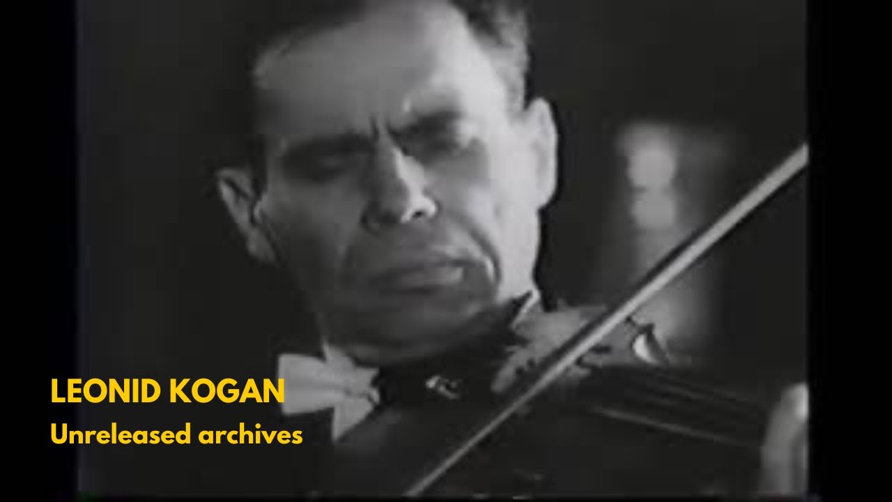 ［レア］Leonid Kogan Legacy vol.XXV Leonid Kogan unreleased archives - YouTube