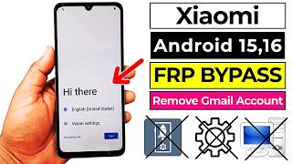 Xiaomi Android 15/16 FRP Bypass 2026 | Redmi A3, A3X, A5, A7 & POCO C61/C71 Google Account Unlock
