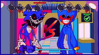 Sonic.exe Vs Huggy Wuggy Fnf Playtime But Huggy Wuggy And Sonic Sings It