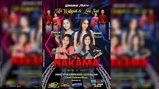 LIVE   NAKAMA Music PERNIKAHAN LENI  Dengan  ARI   KS JAYA Audio  METRO Fidiografi