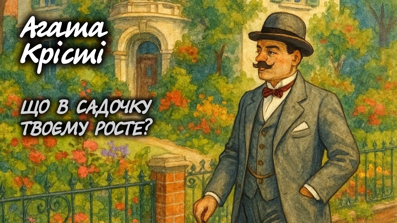 Агата Крісті. Що в садочку твоєму росте? | Аудіокнига українською