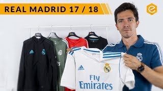 NOVEDADES en las CAMISETAS REAL MADRID 17/18