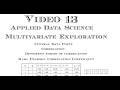Video 13: Central Data Correlation, Pearson Correlation, Scatterplot