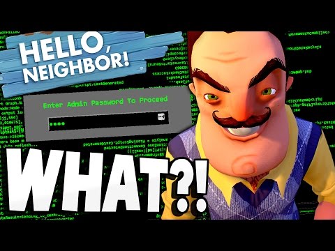 HELLO NEIGHBOR&rsquo;S BIGGEST SECRET! Access Code Solved! - Hello Neighbor Alpha 4 Gameplay