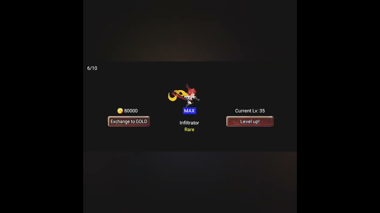 Game Kingdom Wars Special summon with 10 Gold tickets or 3900 diamonds (x10)