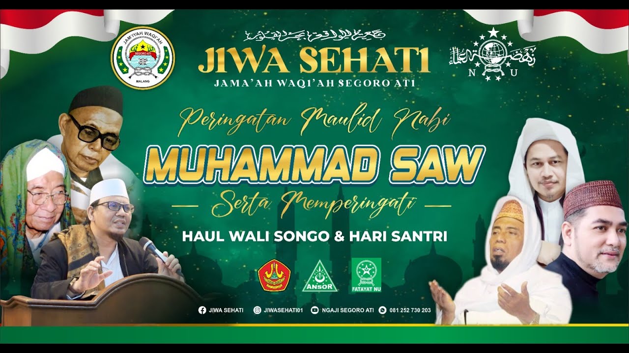 LLIVE MAULID NABI MUHAMMAD SAW. - MAJLIS TAKLIM WAQIAH 