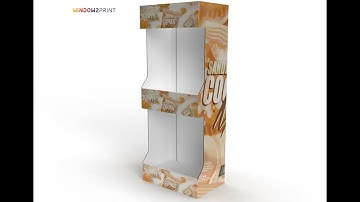 Cardboard trade show display – What is it? How to use a cardboard shelf display? Shelf Display
