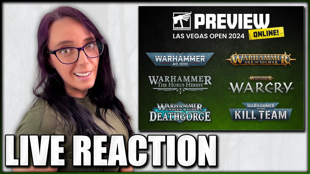 Las Vegas Open 2024 Warhammer Online Preview WatchaLong 40k & More
