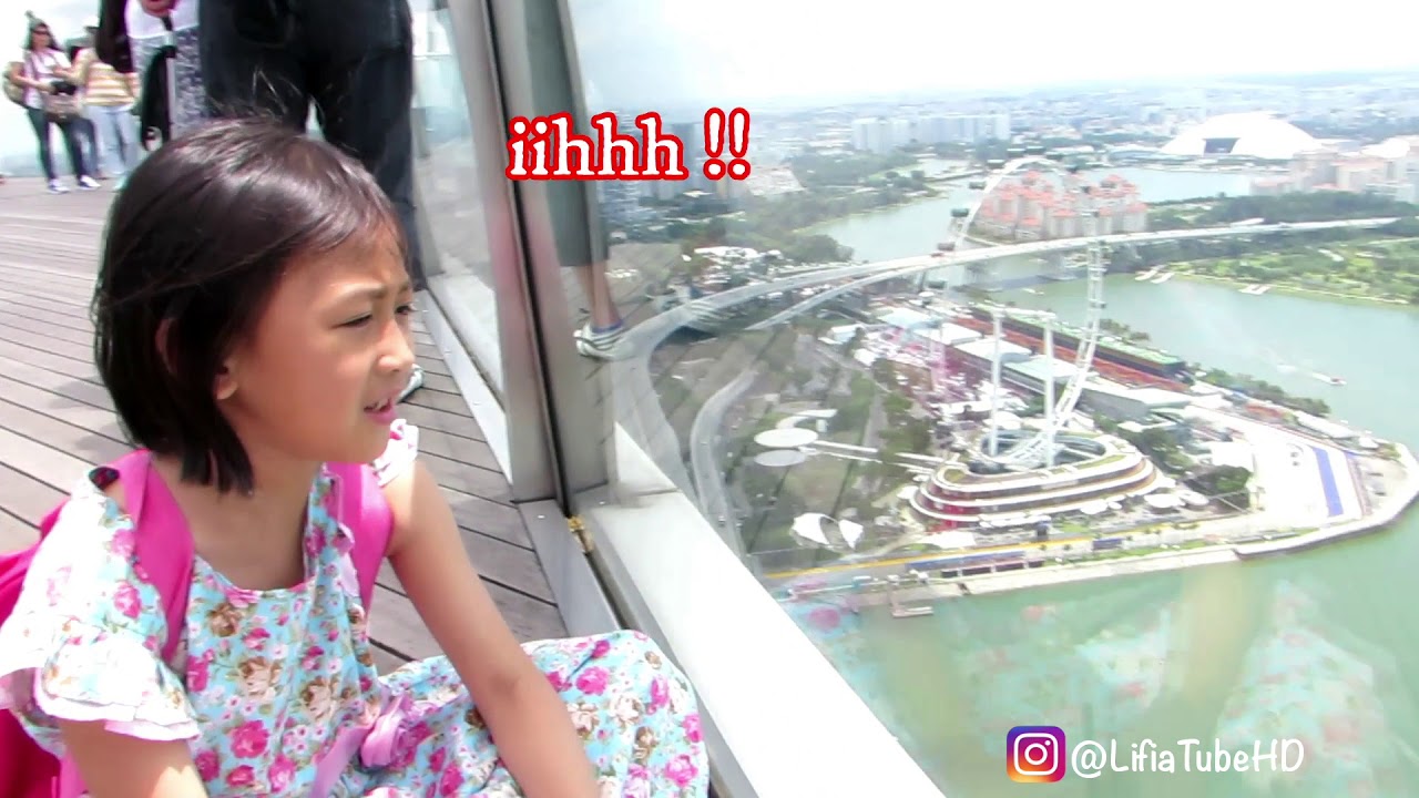 WOW Tinggi Sekali - Begini Kondisi diatas Marina Bay Singapura - Lifia Niala