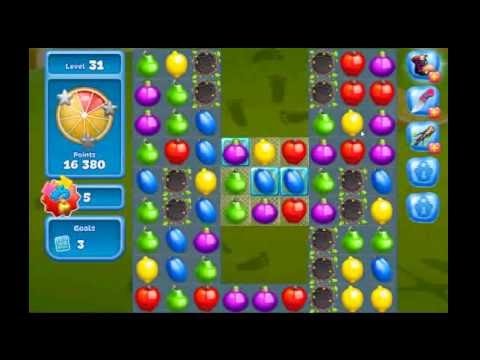 Fruit Land – juicy match3 adventure level 30~31