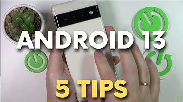 TOP 5 Tips for Android 13 - Useful functions on the new Android 13 | #android13