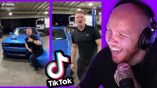 TIMTHETATMAN REACTS TO FUNNY DODGE HELLCAT TIKTOK