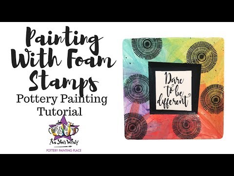 how-to-use-foam-stamps-on-pottery-|-as-you-wish-pottery