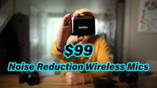 $99 GODOX WEC Kit 2 wireless mics insane value - RED35 Review