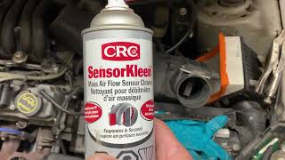 Mass air flow sensor codes and how to fix it