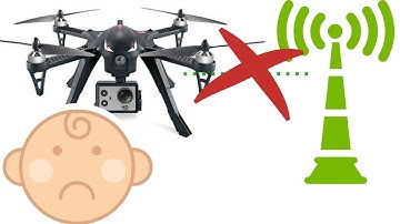 MJX B3 Bugs maximum range test and a serious damage