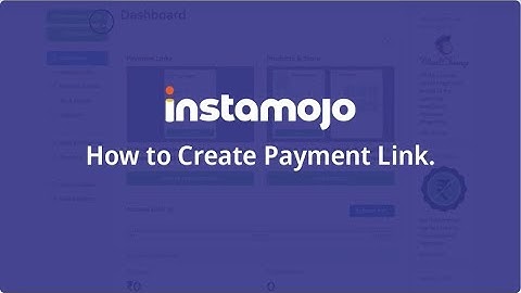 how to create instamojo payment link