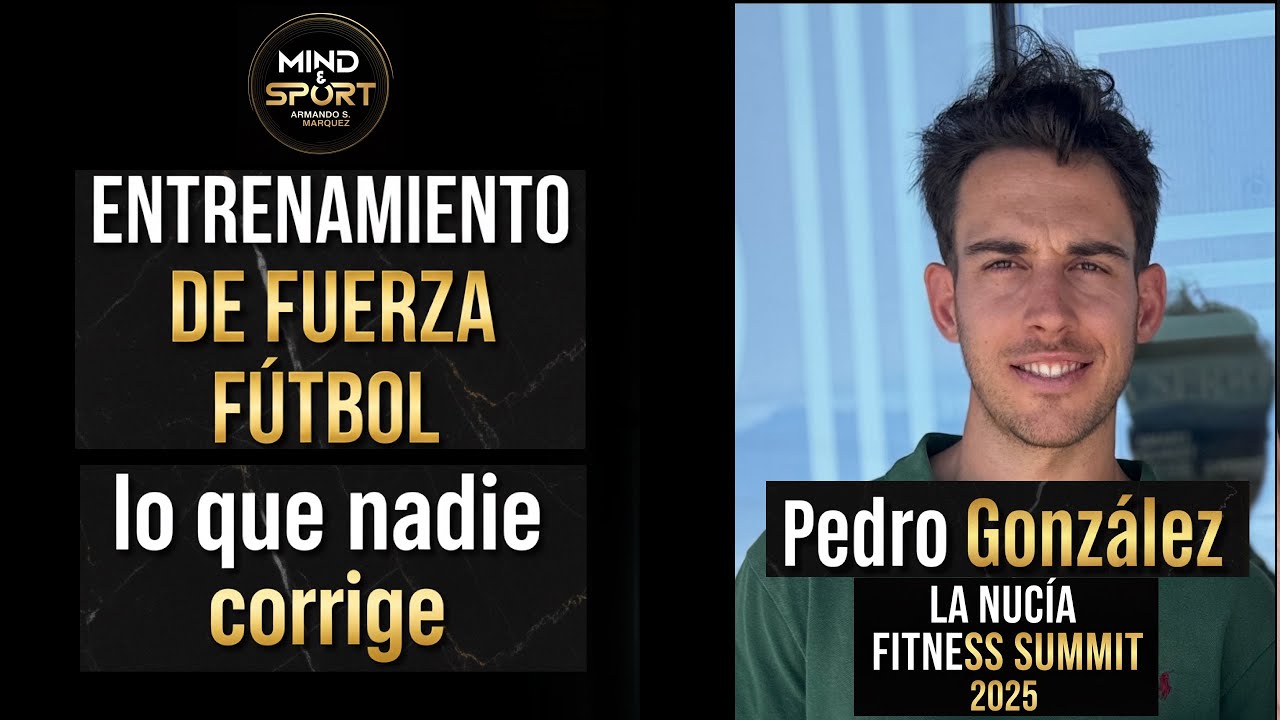 Errores del entrenamiento de fuerza en Futbol ⚠️ Lo que nadie corrige. Pedro Glez. (Anticulturista)